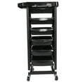 thumbnail image 3 of Salon Rolling Cart, Barber Storage Rack Hair Salon Trolley  For Beauty Salon For Barber Shop, 3 of 8
