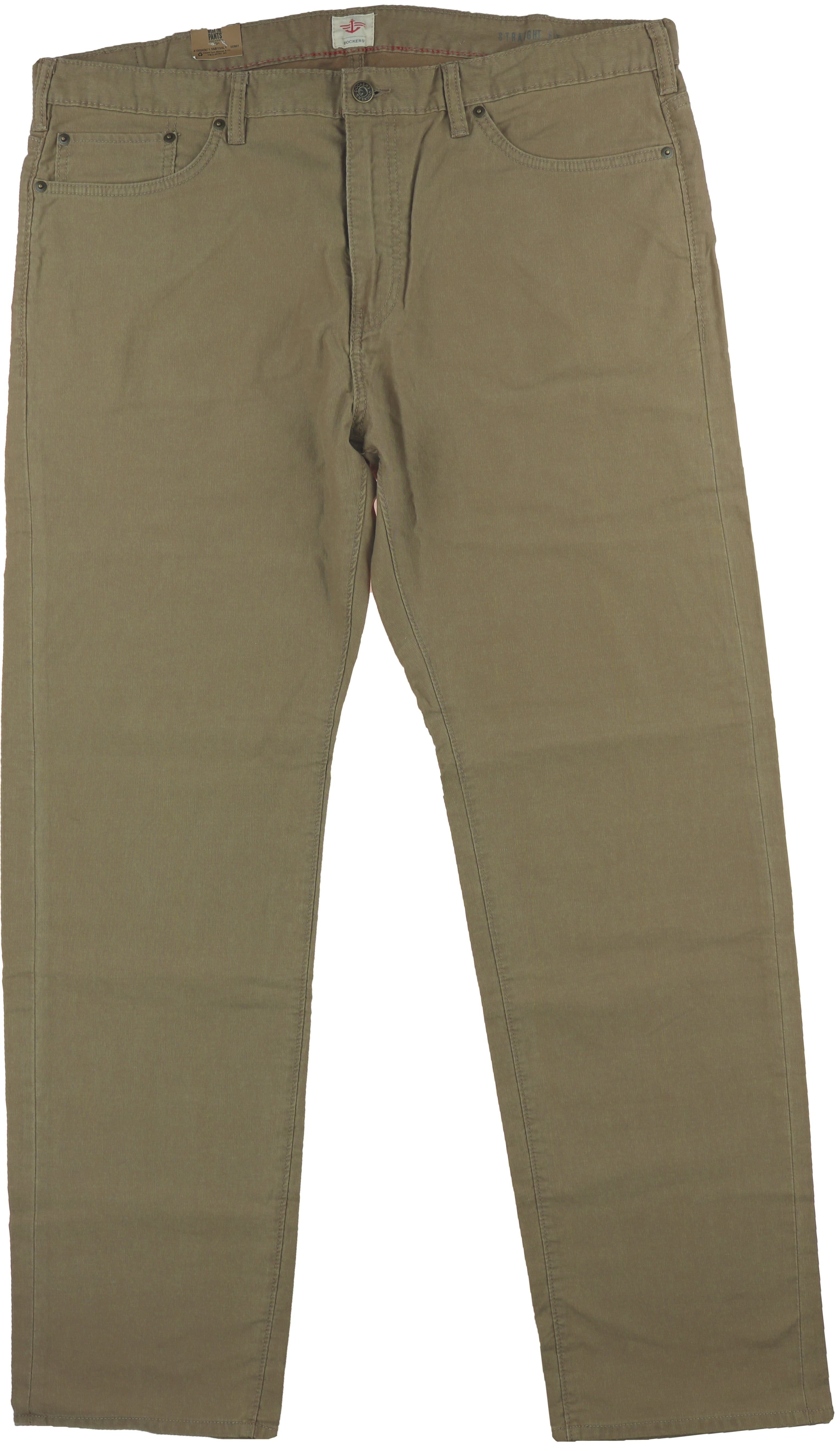zonlicht Wat mensen betreft Lyrisch Dockers Pacific Collection Mens 5-Pocket Straight Fit Pants (Khaki, 36X32)  - Walmart.com