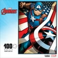 thumbnail image 1 of Buffalo Games - Le puzzle Marvel - Captain America - en 100 pièces, 1 of 4