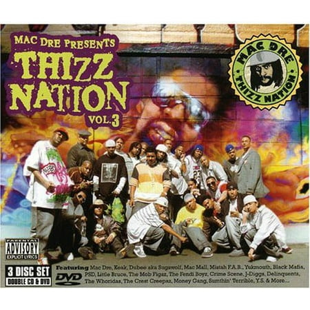 Mac Dre Presents Thizz Nation 3 (CD) (The Best Of Mac Dre Vol 4)