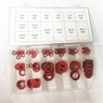 thumbnail image 7 of SENRISE 150 Pcs Fiber Washer Insulation Washer Flat Washer Assortment 14 Sizes Red, 7 of 7