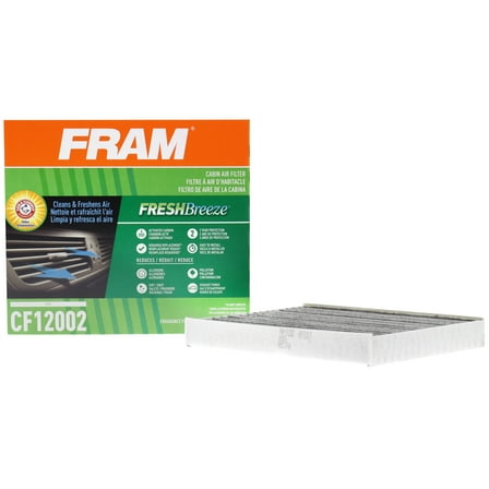 FRAM Fresh Breeze Cabin Air Filter CF12002 with Arm & Hammer Baking Soda, for Select Kia Vehicles Fits select: 2014-2019 KIA SOUL, 2015-2019 KIA SOUL EV