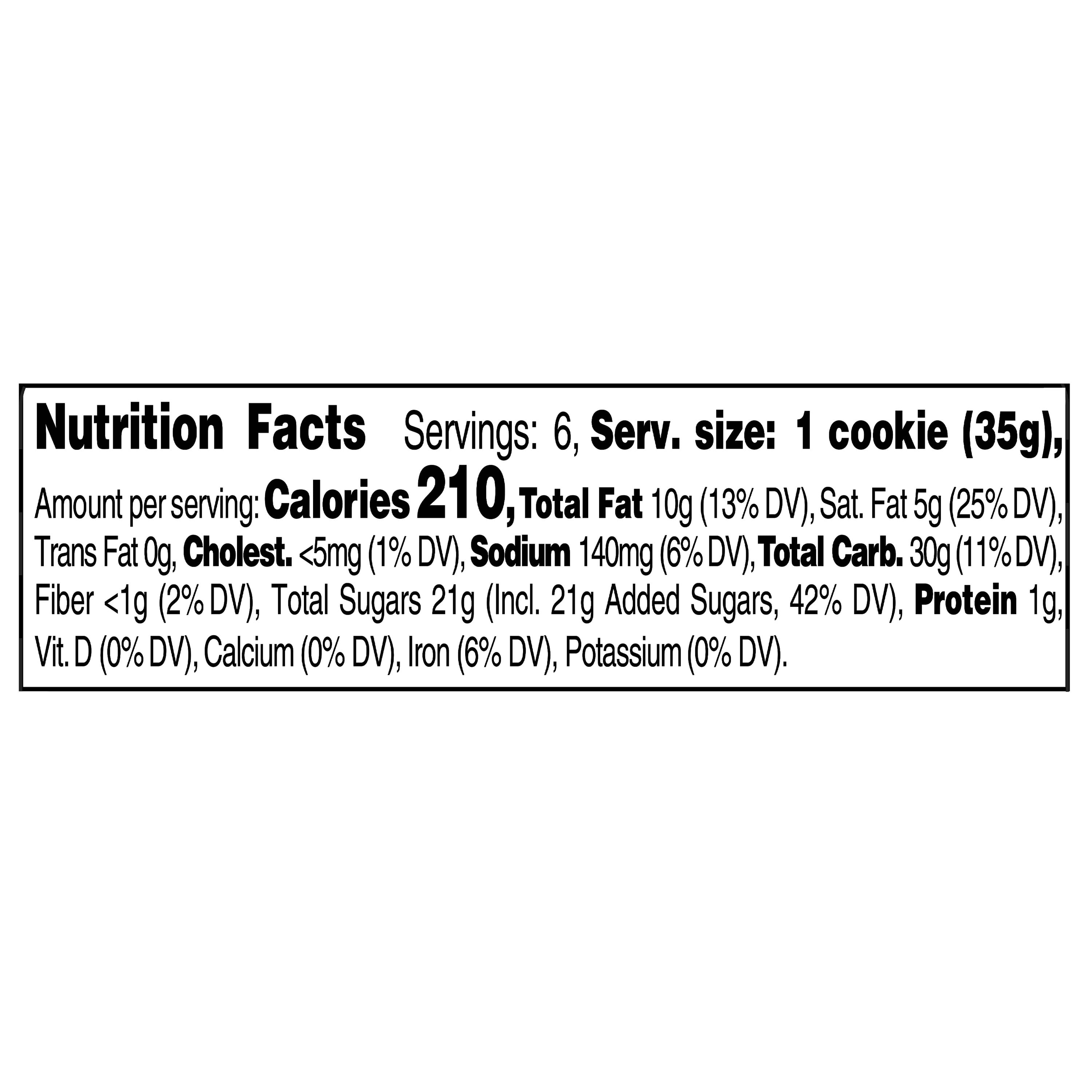 Freshness Guaranteed Chocolate Chip Sandwich Cookies, 7.5 oz, 6 Count (Ready to Eat)