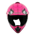 thumbnail image 2 of WOW Youth Kids Motocross BMX MX ATV Dirt Bike Helmet HJOY Spider Pink, 2 of 6