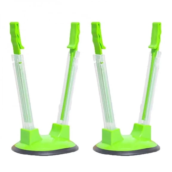 2/4pcs Baggy Rack Holder Adjustable Storage for Food Prep Bag Plastic Freezer Bag Ziplock Bag Holder Stand Meal Planning Kitchen