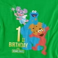 thumbnail image 2 of Sesame Street T-Shirt 1St Birthday Unisex Graphic Tee For Men & Women, 2 of 7