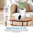 thumbnail image 4 of 2 Pack Core 200S Replacement Filter, Compatible with LEVOIT Core 200S Smart WiFi Air Purifier, Compare Part# Core 200S-RF, Core 200S-P, 4 of 8