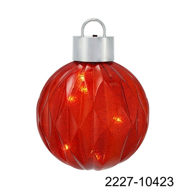 Holiday Time 200MM LED Red Jumbo Ornament