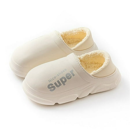 

CoCopeanut Winter Women s Slippers For Home Unisex Platform Warm Shoes Women Eva Waterproof Bath Slippers Outdoor Men s Shoes Indoor Slides