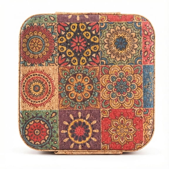 Cross-border travel jewelry storage box, jewelry box, small ring packaging jewelry box(Sunflower)