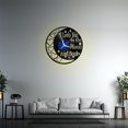 thumbnail image 3 of I Love You to The Moon 12 Inch Vinyl Record Wall Clock - Silent, Creative, and Unique Clock for Living Room, Entryway, or Bedroom Decor - Perfect Gift Idea(12 inchs B with LED), 3 of 6