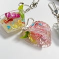 thumbnail image 6 of Lerpwige Miniature Ice Bucket Charm Key Holder Ketchain With Luminescent Carp Details, 6 of 12