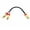 Red, variant on RCA Female to Dual RCA Male Y Cable with Metal Ends