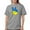Gray, variant on CafePress - Ukrainian Flag Peace Sign Ukraine Native H T Shirt - Womens Comfort Colors® Shirt