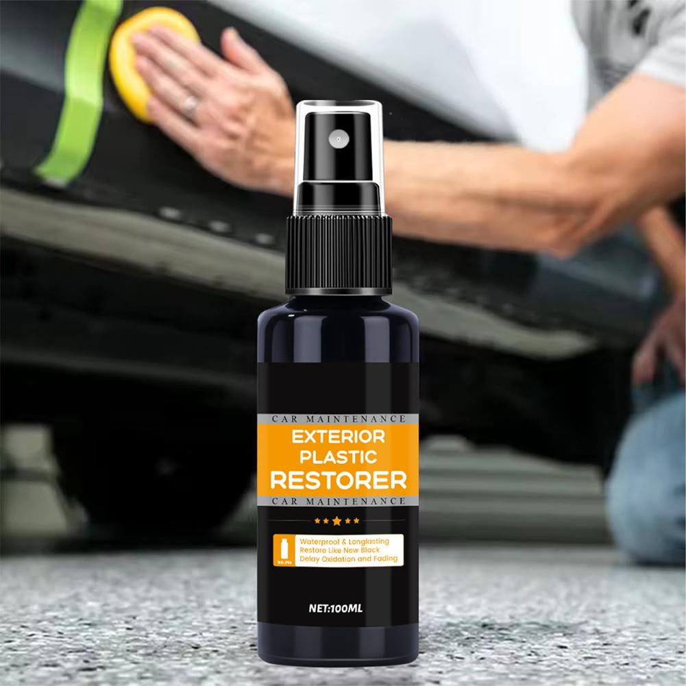 Car Plastic Restorer Back To Black More Gloss Car Cleaning Products