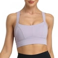 thumbnail image 2 of Valcatch Women's Plus Size Sports Bra Full Coverage High Impact Wirefree Workout Padded Sports Bra Bounce Control, 2 of 7