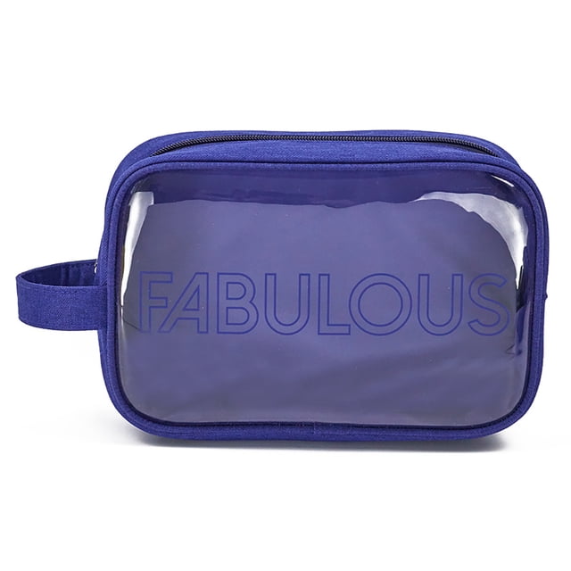Coofit Cosmetic Pouch Large Capacity: Waterproof Shaving Bag Travel Toiletry Organizer