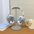 thumbnail image 2 of Cute Cartoon Case for AirPods Max Headphones,Clear Soft TPU Skin Anti-Scratch for Boys Girls,Transparent Accessories Protective Cover for AirPods Max (Panda), 2 of 7