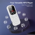 thumbnail image 3 of Reproductor MP3 con Bluetooth 5.4, Altavoz HiFi, Grabadora de Voz, Pantalla de 2.01 Pulgadas, Reproductor de Música Portátil Multifuncional., 3 of 5