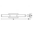 thumbnail image 3 of DAXV3605L30D1SN AFX Dax - 2 Light Vanity Light, 3 of 4