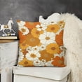 thumbnail image 3 of 2PCS Nostalgic Vintage Floral Throw Pillow Covers 18x18 Decorative Cushion Case Square Pillows Cover Pillow Cases Accent Pillowcase for Sofa,Couch, 3 of 7
