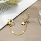 thumbnail image 2 of Pendientes para mujer con cadena de puño, clips de oreja para niña, pendientes de orejeras, pendientes de clip de cartílago en espiral, pendientes de joyería de Navidad, regalos para ella (1 pieza) JAMW Sencillez, 2 of 5