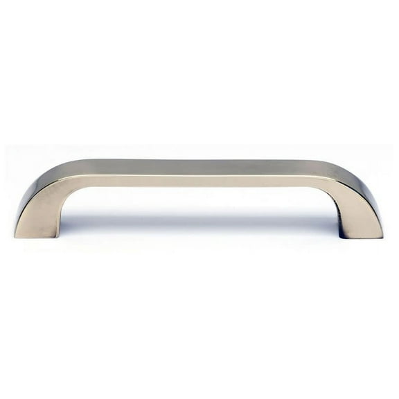 Contemporary 3 3/4" Center Bar Pull, Polished Antique