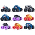 thumbnail image 2 of Monster Jam, Marvel Mini Monster Trucks 9-Pack Full Set Die-Cast, 1:87 Scale, 2 of 7