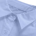 thumbnail image 4 of QQZ Womens Button Down Shirt Dresses Casual Long Sleeve Collared Shirts Oversized Blouse Tops 2026, 4 of 7
