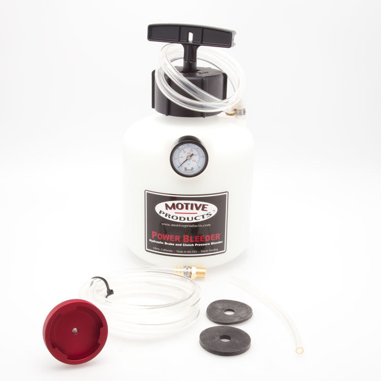 Motive Products Black Label Late Model GM Power Bleeder w/ Adapter PN 0118