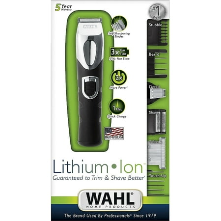 Wahl Clipper 17-Piece Lithium Ion All-In-One Trimmer, 9854-600