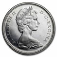 thumbnail image 3 of 1965 Canada Silver Half Dollar 20-Coin Roll BU, 3 of 3