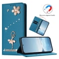 thumbnail image 2 of Tianyeda for XiaoMi RedMi Note 15 PRO 5G a Wallet case Phone Cover with RFID Blocking Credit Card Holder Flip Book For Women Blue, 2 of 5
