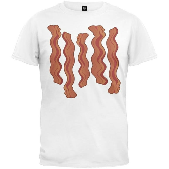 Halloween Men's Bacon Costume Short Sleeve T Shirt