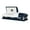 Coast Guard, variant on Titan Casket, Veteran Premier Steel Navy Casket with White Crepe Interior and Navy Head Panel