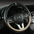 thumbnail image 4 of All-Nappa Leather Steering Wheel Cover Leather Steering Cover All-season Universal Breathable Car Handle Protective Case, 4 of 9