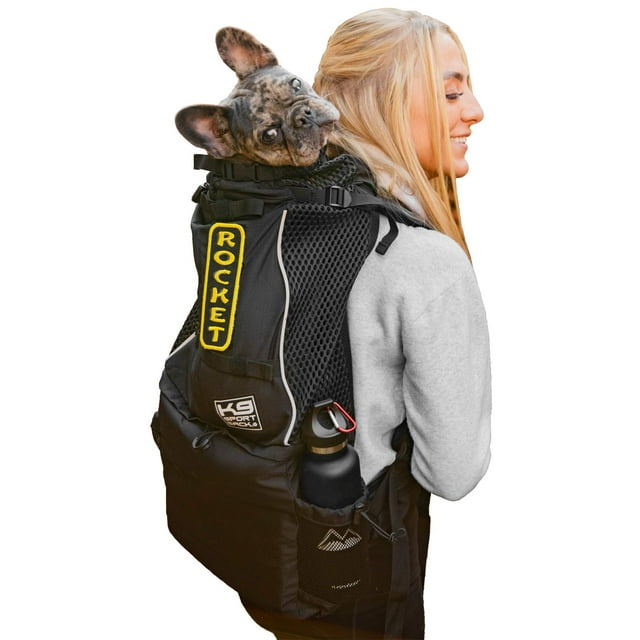 Saco deportivo K9 para perros Knavigate Small Midnight Black