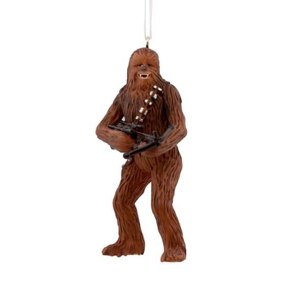 Hallmark Star Wars Chewbacca With Bowcaster Christmas Ornament