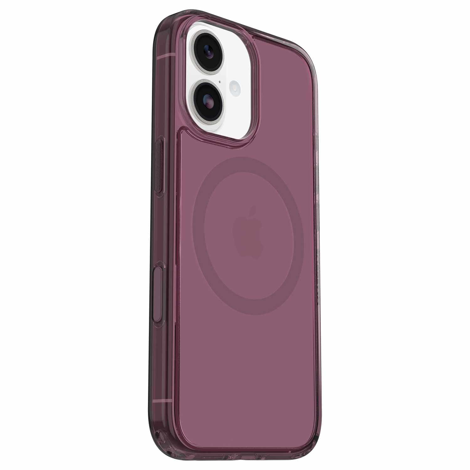 OtterBox Étui Symmetry Clear MagSafe avec Contrôle de la Caméra Rhapsody (Violet) pour iPhone 17 Pro