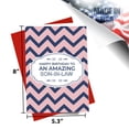 thumbnail image 2 of MegaCalendars Son-in-Law Birthday Card, Heartfelt Greeting Card for Him, 5.3 x 8 with Envelope, 2 of 7