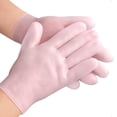 thumbnail image 3 of 2 guantes hidratantes para spa, de las manos, resistente al agua, dedo completo, elástico, gel, belleza para cutículas ásperas y agrietadas, Baoblaze Guantes Hidratantes, 3 of 8