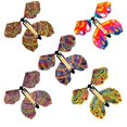 thumbnail image 1 of Juego de 5 mariposas voladoras mágicas, fáciles de usar, de plástico, para niños de 10 a 18 años, estilo marcapáginas., 1 of 5