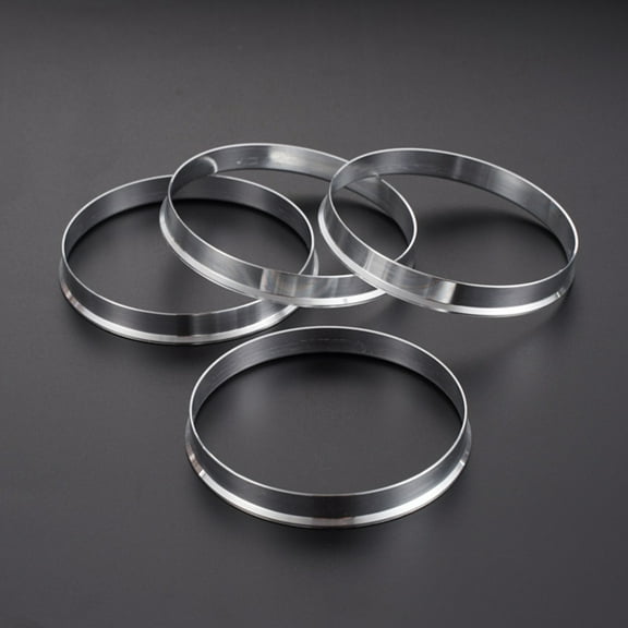 MLINS 4pcs Hub Centric Rings Replacement Center Bore Adapter Vehicles Hub Accessories Hub Centric Rings Replacement Wheel Hub Decor, Vehicles Hub Ring