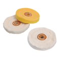 thumbnail image 6 of Metal Cleaning and Polishing Kit For Drills 4” Mops + Compound 7pc Kit, 6 of 6