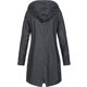 thumbnail image 3 of Chubasquero para mujer, cortavientos, impermeable, transpirable, para senderismo, para exteriores, ligero, cortavientos, adecuado para viajes, montañismo, senderismo y ciclismo., 3 of 4