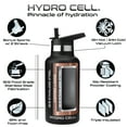 thumbnail image 2 of 16oz (Fluid Ounces) Standard Mouth Hydro Cell Stainless Steel Water Bottle Black, 2 of 3
