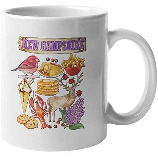 New Hampshire. Artistic, Cool Souvenir Or Any Event Coffee & Tea Gift