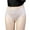 White, variant on Sakmal Plus Size Underwear for Women High Waisted Crotchless Panties Breathable Beige Panties for Ladies L