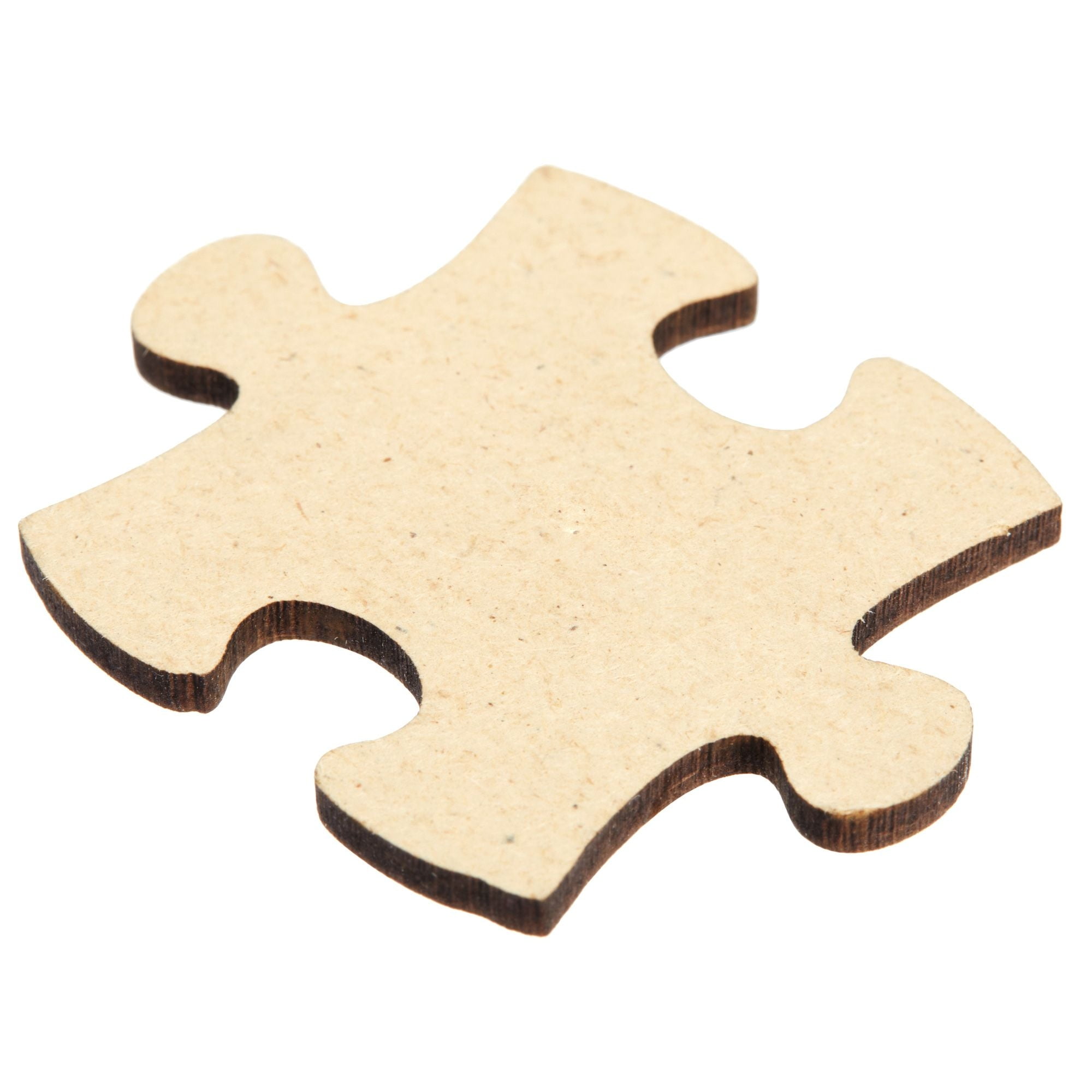 Blank Unfinished Wooden Jigsaw Puzzle (100 Pieces), Pack - Pick 'n Save