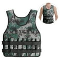 thumbnail image 2 of Edificio Chaleco Ponderado Ajustable 20 Kg De Carga Máxima Para Ejercicios Fitness Muscle Building Pérdida De Peso, 2 of 7